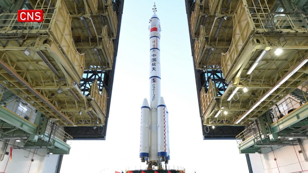 Shenzhou 13 roll out