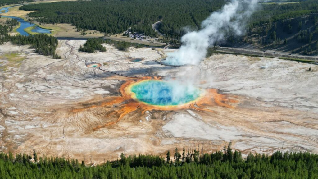Yellowstone volcano