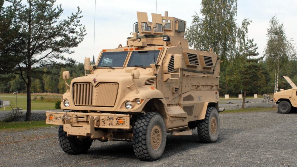 MRAP vehicles