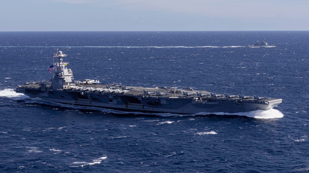The USS Gerald R. Ford to the Middle East alongside the USS Abraham Lincoln