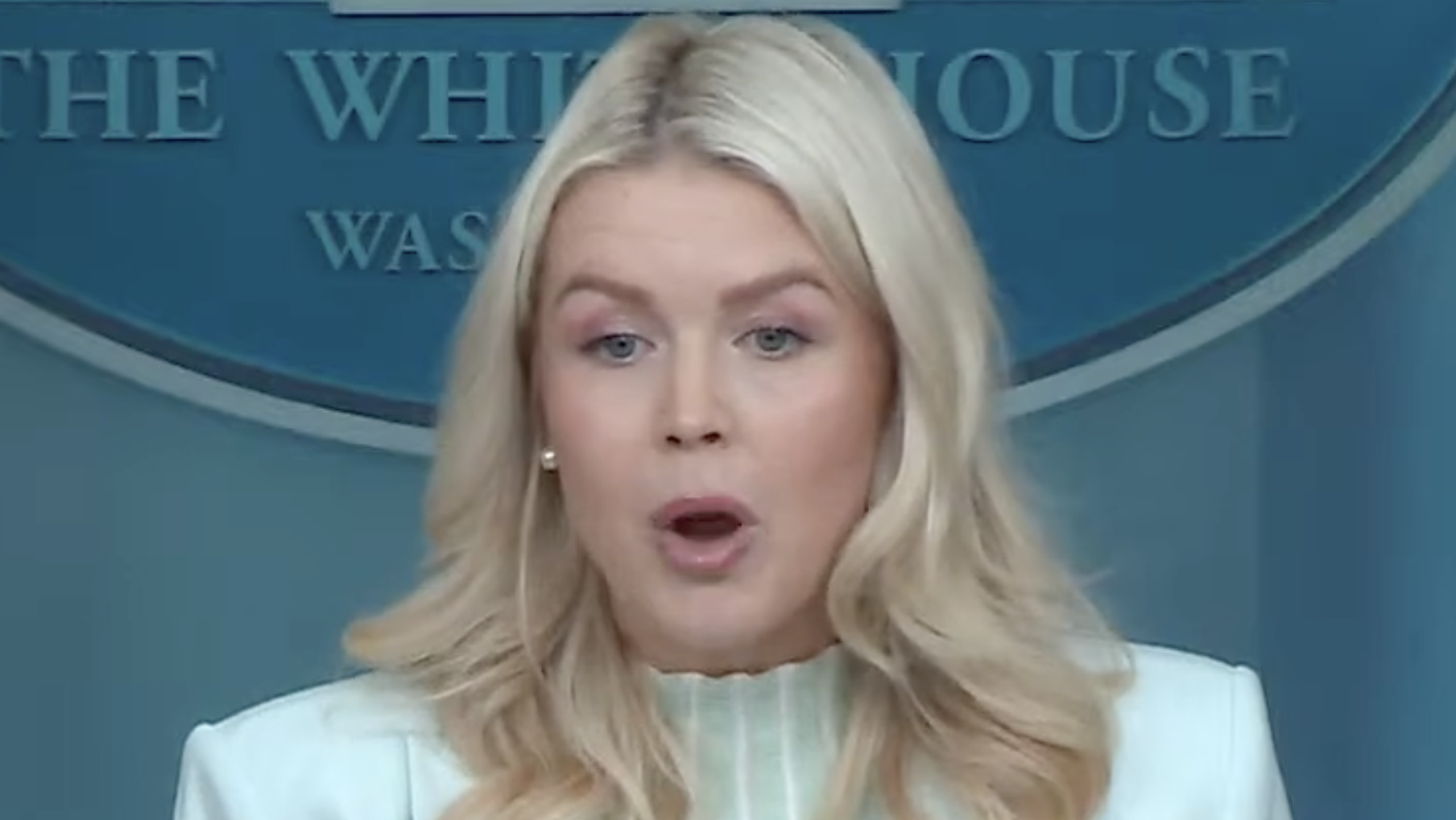 Karoline Leavitt Says “The President Obviously Believes the United States Wants to Have Someone in Leadership Position in the Iranian Regime That Will Be Much More Favorable — That Will No Longer Chant Death to America,” in Regards to Choosing Iran’s Next Leader