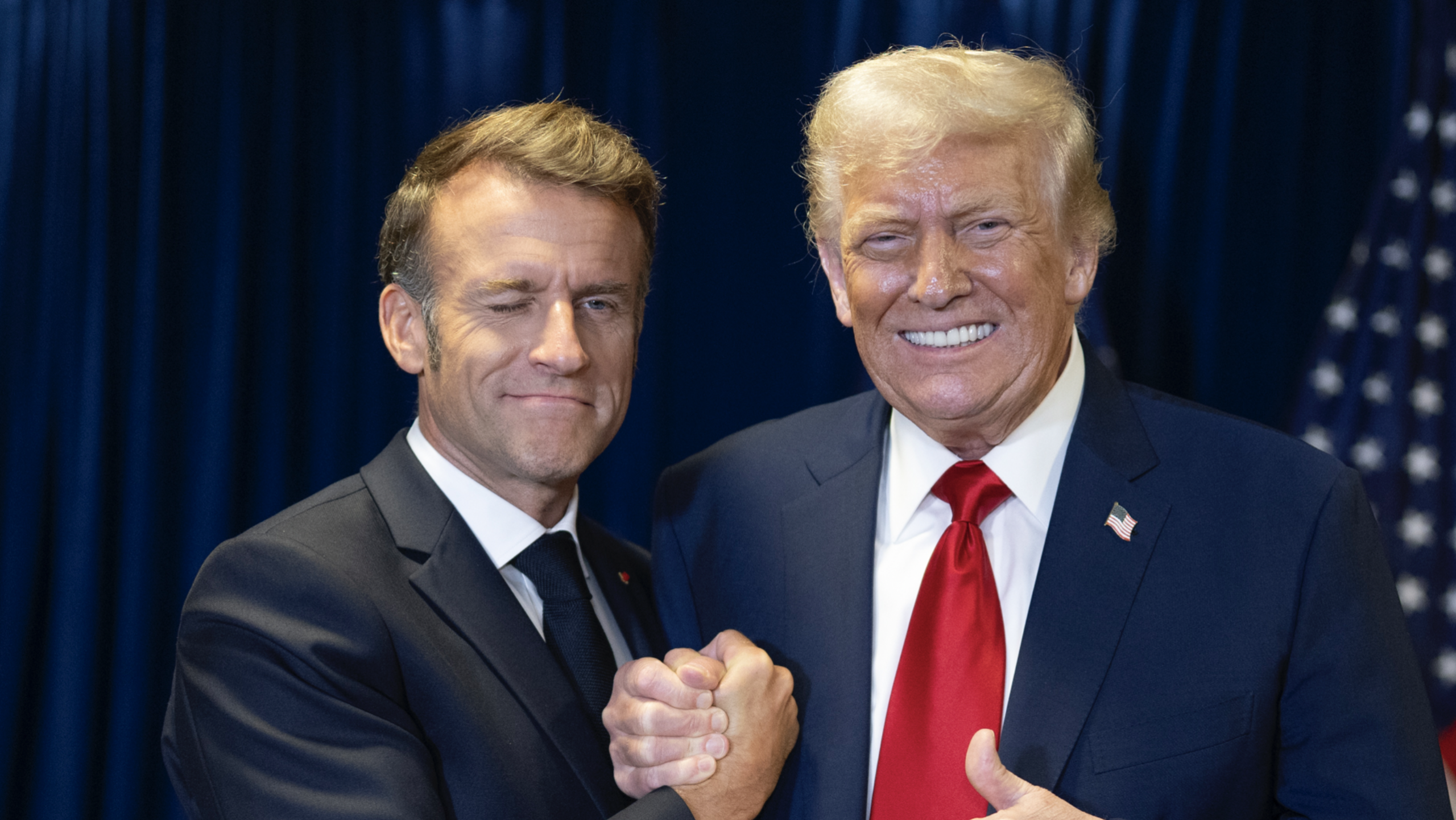 Francés Macron Extends His "Full Support to Donald Trump — Violence Has No Place in a Democracy" Following WHCD Shooting