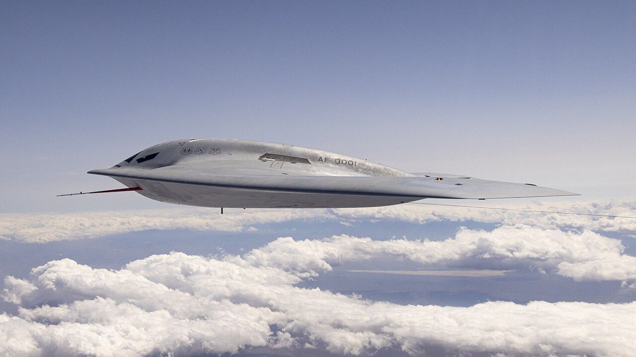 B-21 in flight