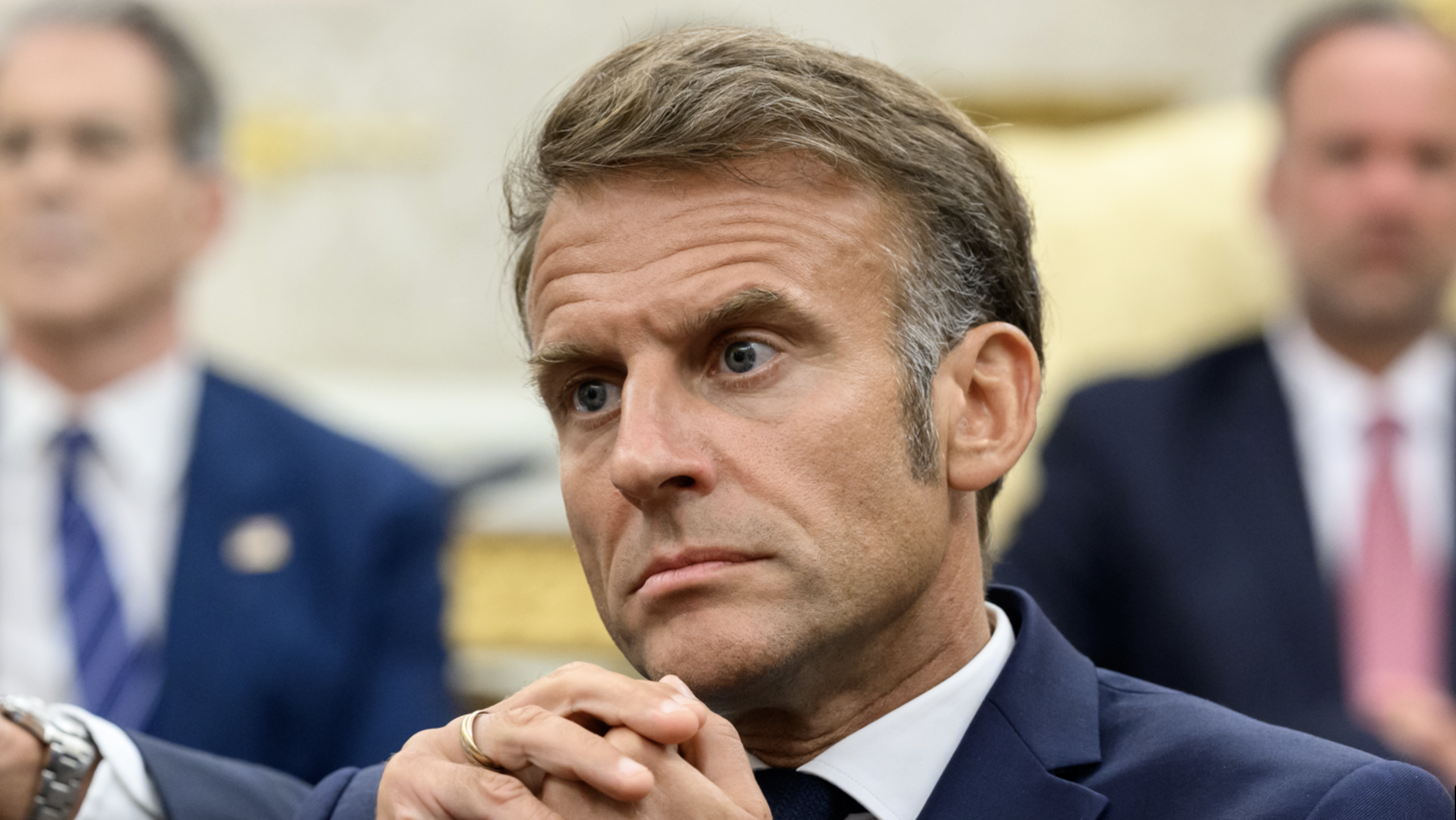 France's Macron Welcomes U.S.-Iran Deal, Pledges Paris Will Play Its "Full Part" in Middle East Peace