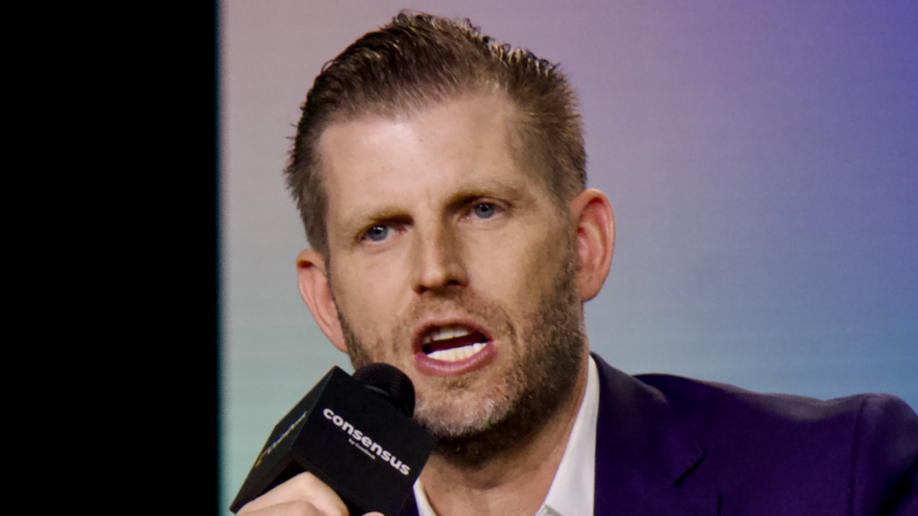 Eric Trump Dismisses Blue Angels Coverage as "Manufactured Outrage" by the "Low-T Mainstream Media" — Says the Beach Flyover Was the "Highlight of These People's Day"