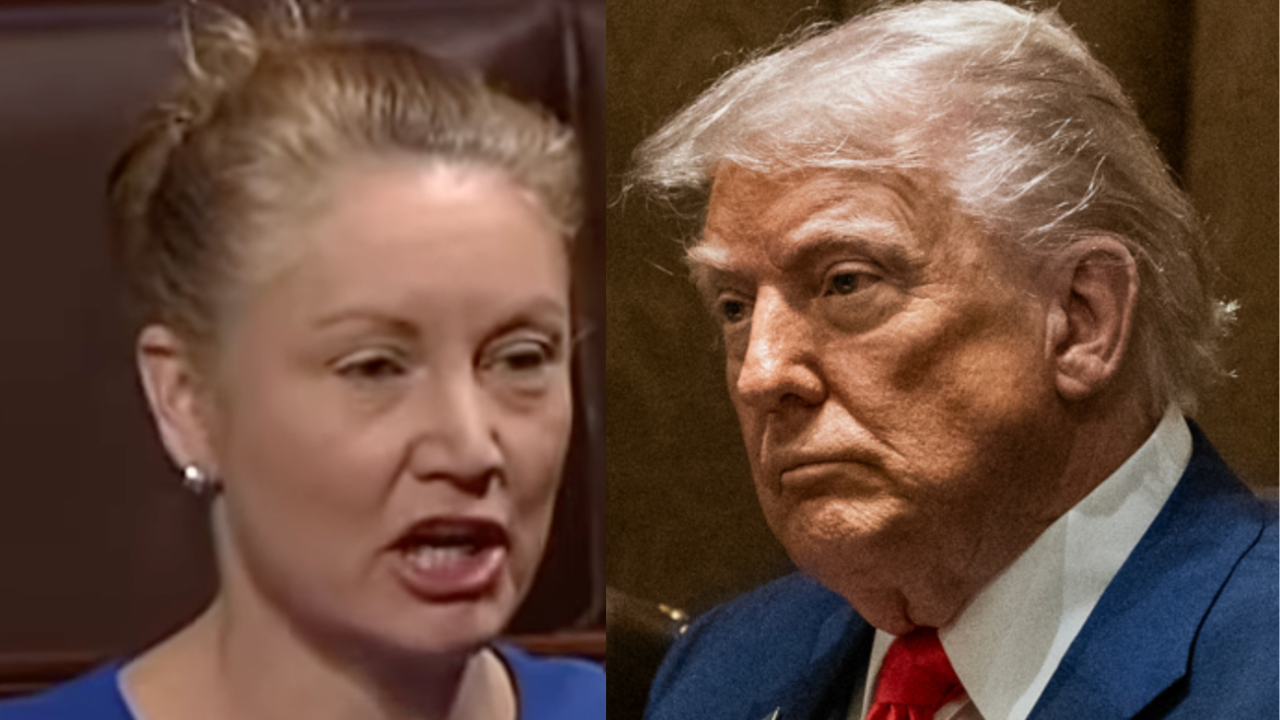 Melanie Stansbury Accuses Trump of Getting Rich Off the White House While Funding an "Illegal War" and Vanity Projects With Taxpayer Money