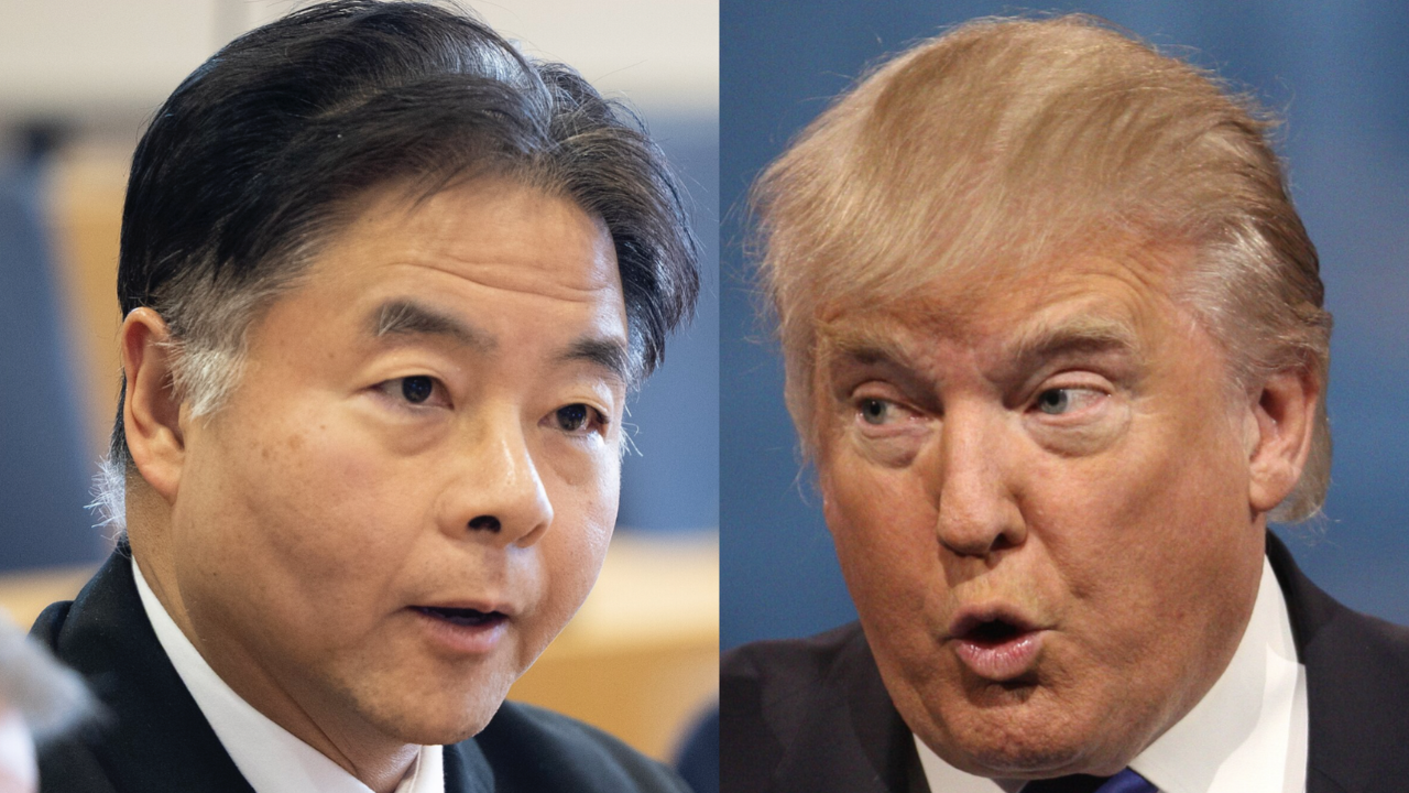 Rep. Ted Lieu Questions Trump's "Total Control" Claim Over the Strait of Hormuz, Asking Why He "Would Need to Hide in a Catering Truck Like a Coward"