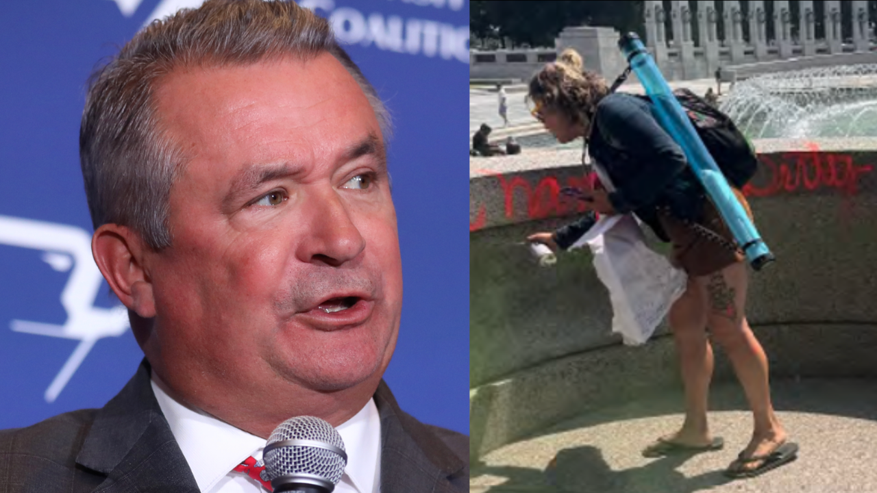 Rep. Bacon Says WWII Memorial Vandal "Deserves Quality Time Behind Bars" After Pirro Charges Kentucky Woman With Two Felonies