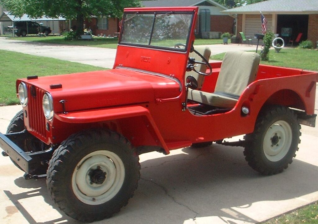 A 1946 Willys CJ-2A.