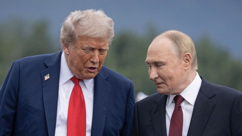 Trump Says "There'll Be a Meeting Set Up Very Soon" After Telling Reporters He Is Making "a Lot of Progress" on Russia-Ukraine With Putin and Zelenskyy