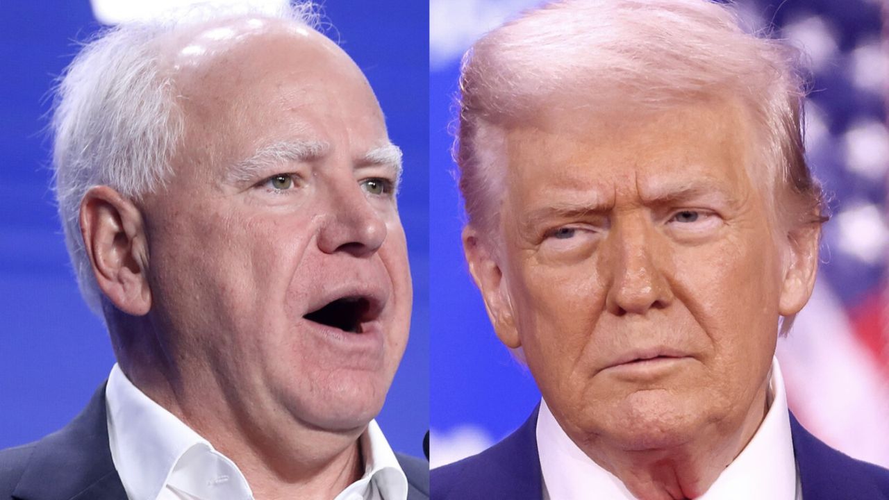 Gov. Tim Walz Says Cheating "Is the Trump Family Motto" After Trump's Convention Pledge to Vote "Whether Registered or Not" as He Promises $5,000 Checks