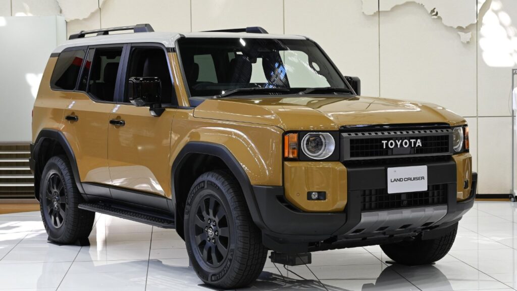 Tan Toyota Land Cruiser 250 SUV