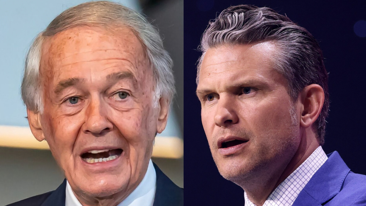 "Pete Hegseth Has to Go" — Sen. Markey Says Defense Secretary Is "Disrespecting Our Troops" to Distract From His Administration That "Is a Failure"