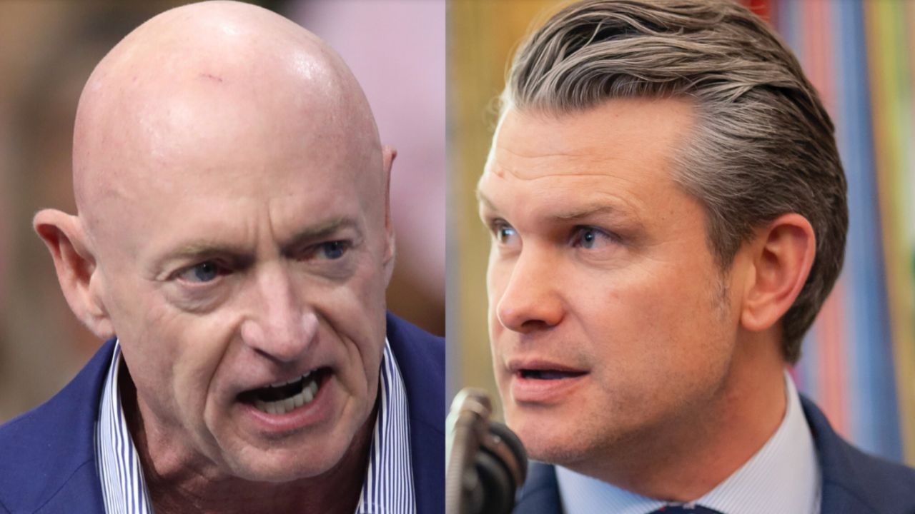 Mark Kelly Says Hegseth Must Be “Removed Immediately” Over Plan to Livestream Nidal Hasan’s Execution, Says Pentagon Chief’s Obsession With “Killing People” Has Left Him Out of Time