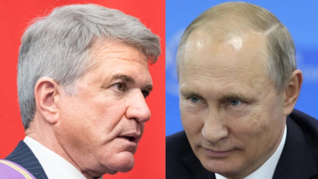Rep. McCaul Declares “Russia Is Not Our Friend” — Accuses Moscow Of “Stalking” A U.S.-Owned Commercial Satellite And Taking Its Ransomware And Infrastructure “Playbook” To Space