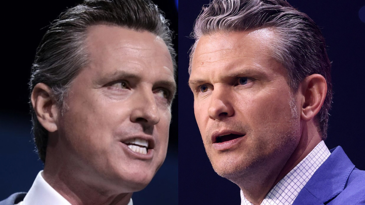 Newsom Says Hegseth Is Firing Generals "Mid-War" After the Secretary Says the 20% Reduction Is "Accountability, and Long Overdue"