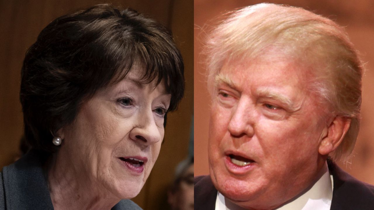 “I Oppose President Trump’s Decision to Lift Sanctions on the Purchase of Diesel From Russia” — Sen. Susan Collins Says Trump “Recently Signed” the Russia Sanctions Law but Is “Now Not Following” It