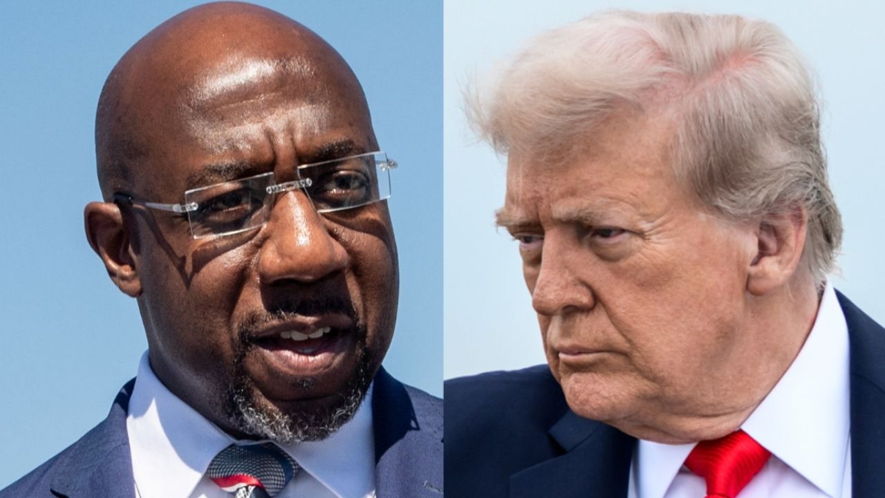 Warnock Accuses Trump of Setting American Democracy on Fire With Midterms 32 Days Away, as Government-Funded Pro-Trump Ads, a $1 Trillion “Dividend” Promise and Pentagon Press Limits Fuel the Alarm